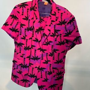 OPPOSUITS Pink Palm Tree Short Suit